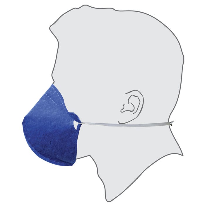 Máscara de Proteção Respiratória PFF1 Alliance sem Válvula