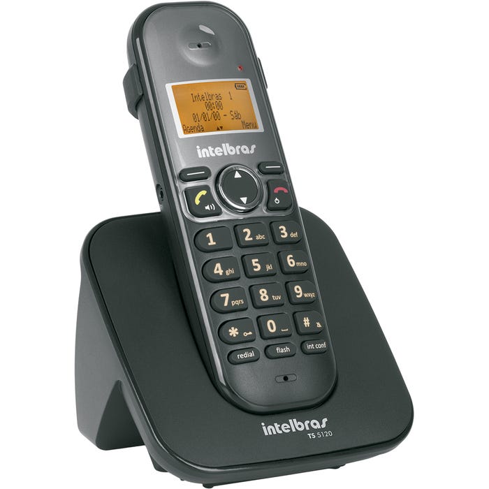 Telefone Digital sem Fio Intelbras Ts 5120