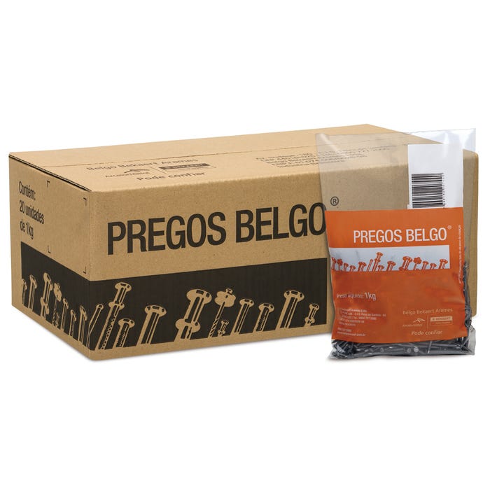 Prego 15x18 1.1/2x13 Kg Belgo