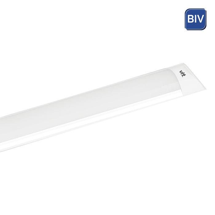 Luminária Linear Slim LED de Sobrepor 18W 6500K Vit Bivolt Luz Branca