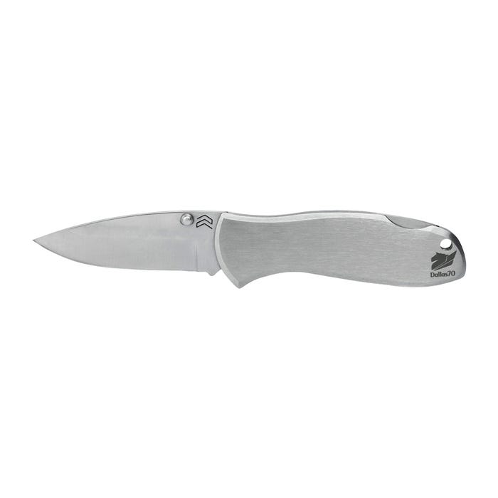 Canivete Inox 7cm Dallas Cb Inox C/Clip Cimo #V