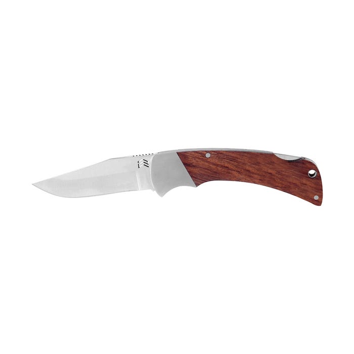 Canivete Inox 7,8cm Huffero Cb Madeira C/Clip Cimo #V