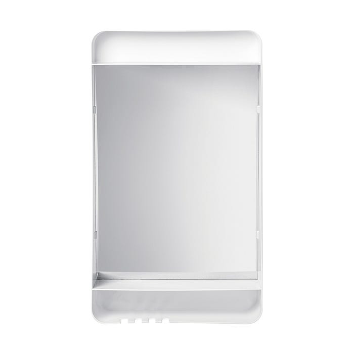Armário de PVC para Banheiro 22x38cm Branco Atlas #V