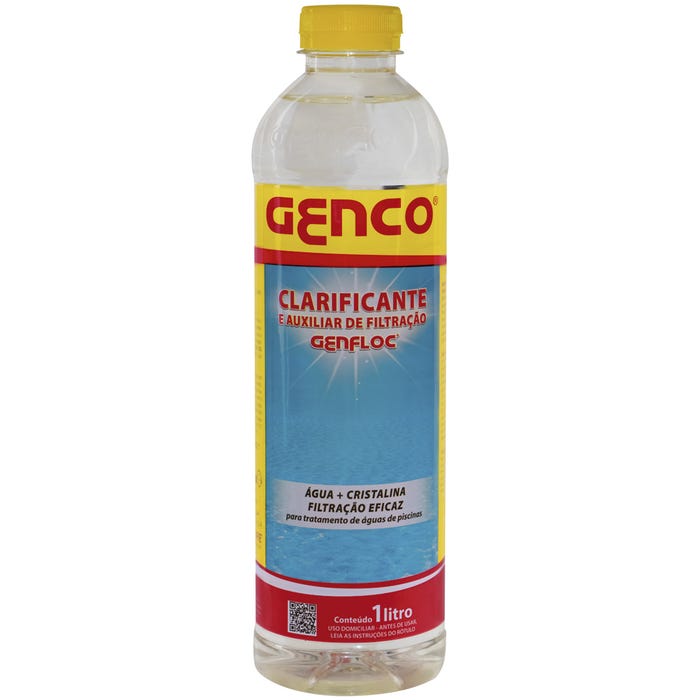 Clarificante e Auxiliar de Filtração Genfloc 1L Genco