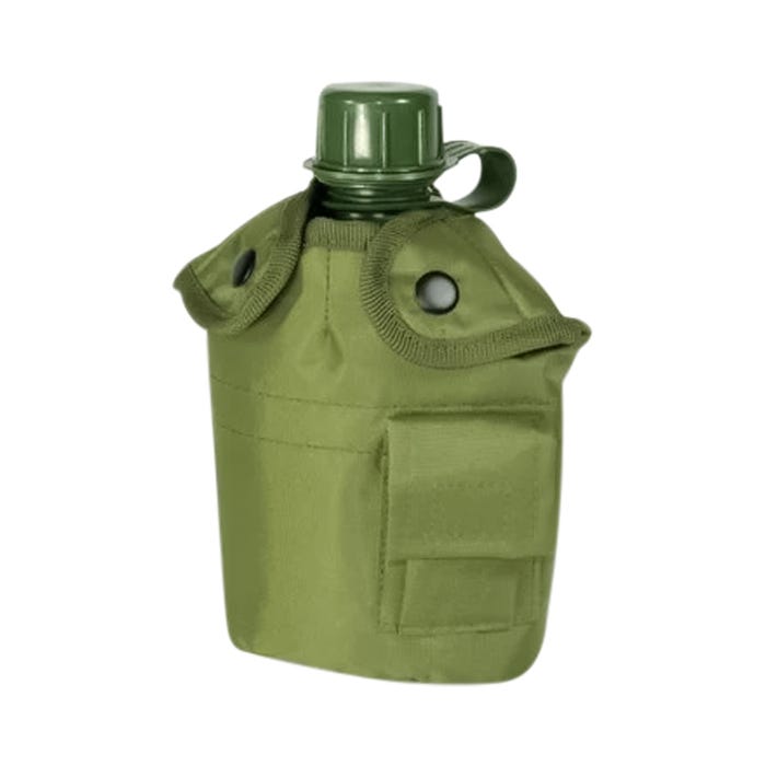 Cantil Militar de Plástico Verde 950ml Guepardo #V