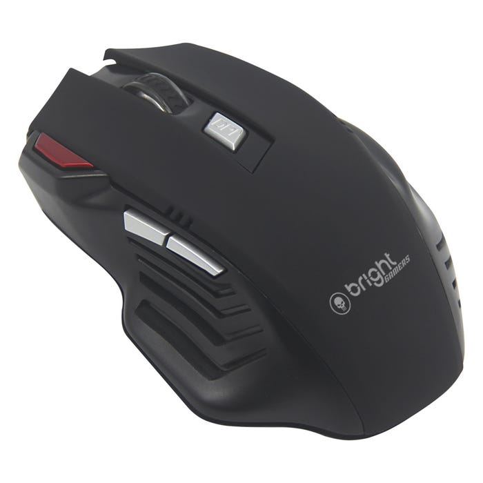 Mouse Gamer Bright Pro Preto com 7 Botões #V