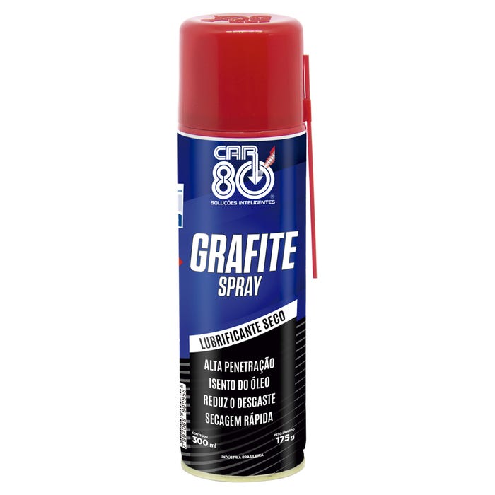 Grafite Spray Lubrificante 300ml Car-80