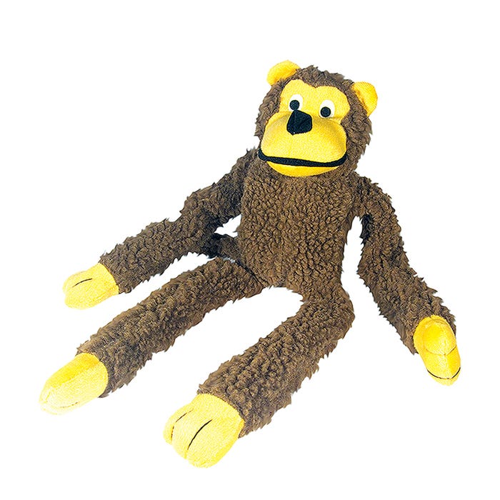 Brinquedo Pet Macaco Pelúcia Chalesco Pet #V