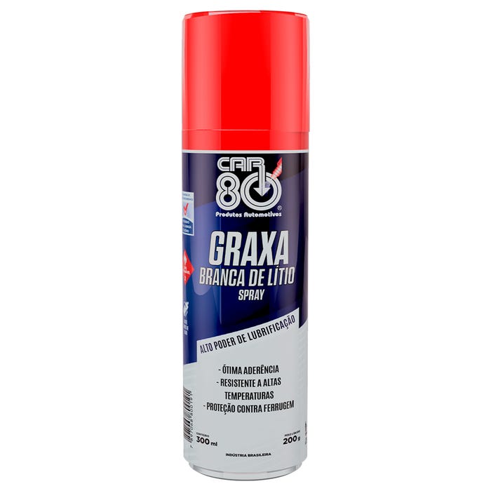 Graxa Lítio Spray 300ml Car-80