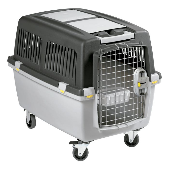Caixa Transporte Cães/Gatos N 04 Preta Chalesco Pet #V