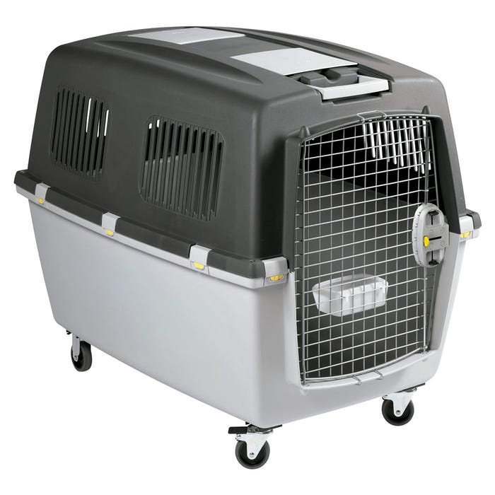 Caixa Transporte Cães/Gatos N 07 Preta Chalesco Pet #V