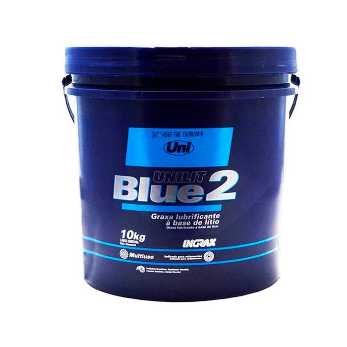 Graxa Uso Geral Azul Lítio 10kg Uni