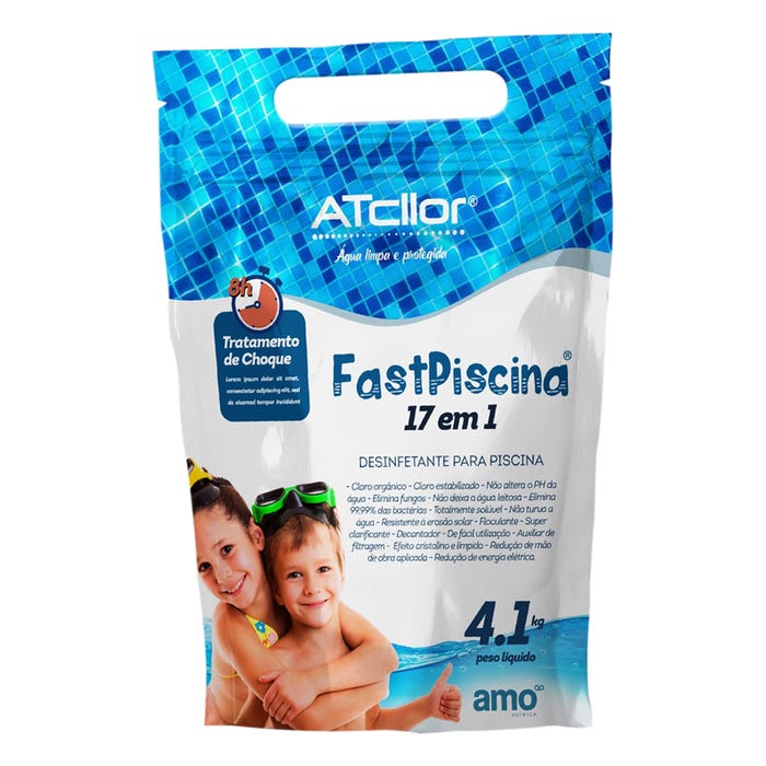 Tratamento Choque Fast Piscina 4,1kg Atcllor