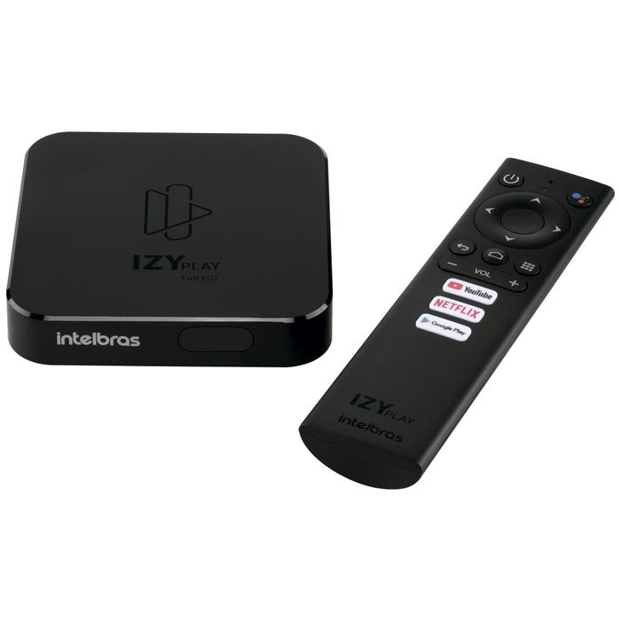 Smart Box Android TV Izy Play Intelbras #N