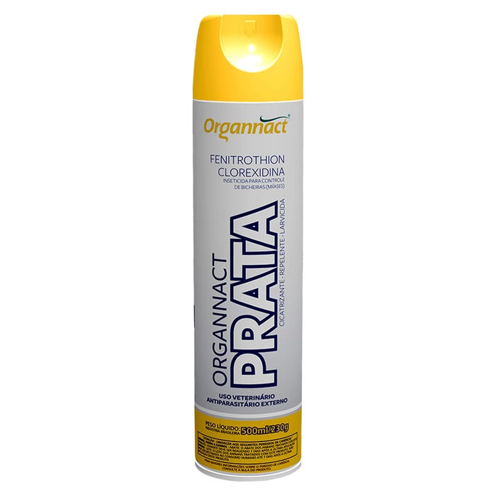 Matabicheira Prata Spray Organnact 500ml