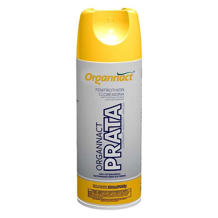 Matabicheira Prata Spray Organnact 200ml