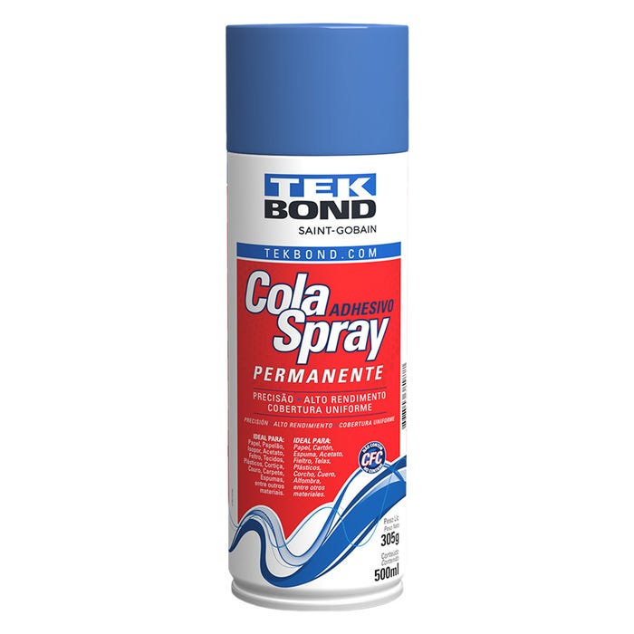Cola Spray Permanente 305g/500ml Tekbond #V