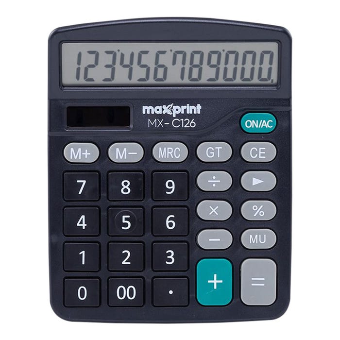 Calculadora De Mesa MX-C126 Maxprint #V