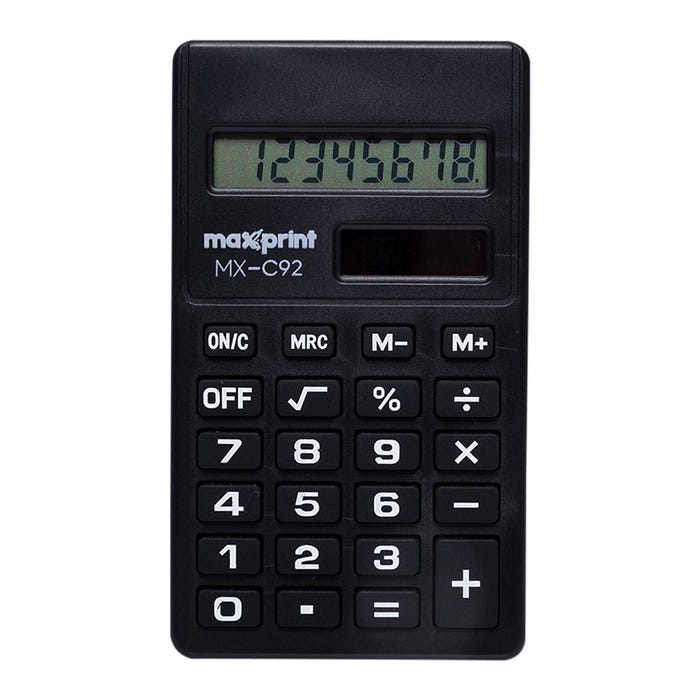 Calculadora De Bolso MX-C92 Maxprint #V