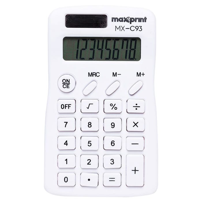 Calculadora De Bolso MX-C93 Maxprint #V