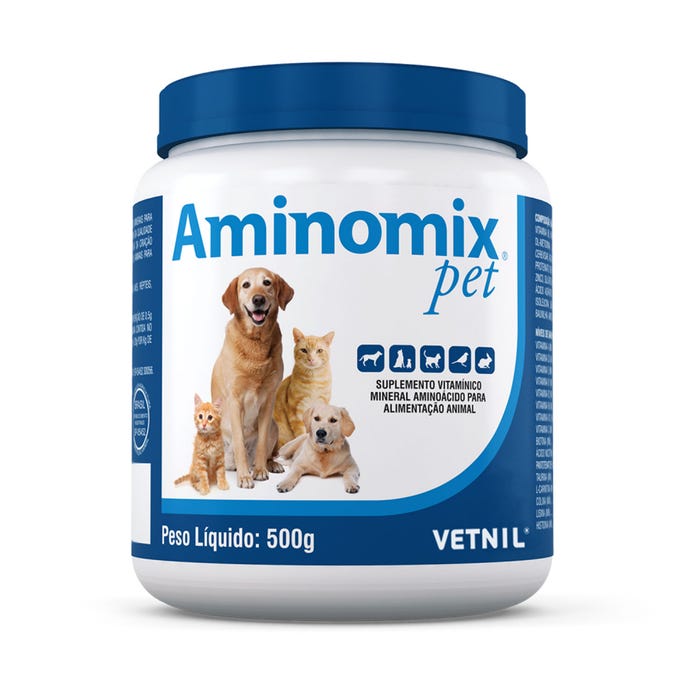 Suplemento Aminomix 500g para Pets Vetnil