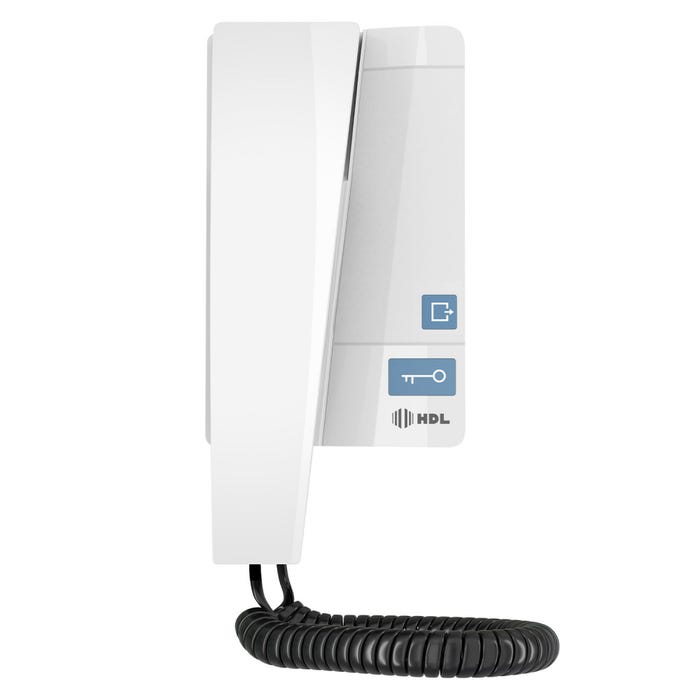 Interfone S/Porteiro Eletrônico 2 Botões Branco HDL