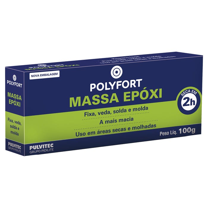 Cola Adesivo Epoxi Polyepox 100G Pulvitec