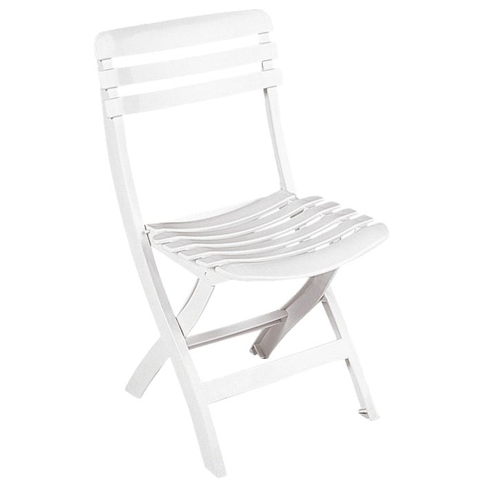 Cadeira Plástica Dobrável Ipanema Branca Tramontina