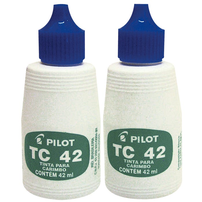 Tinta para Carimbo Pilot Tc 42ml  Azul