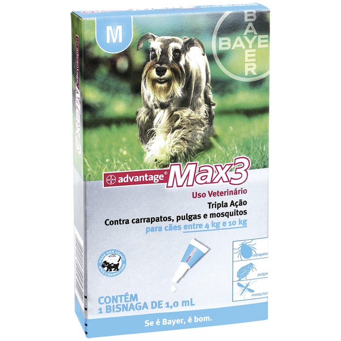 Advantage Max3 Pipeta 1ml Elanco Pet