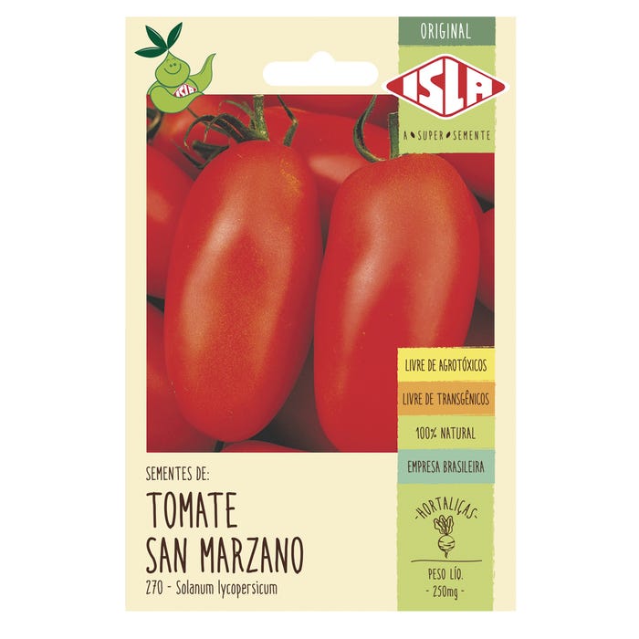 Semente de Tomate San Marzano Isla 0,25g